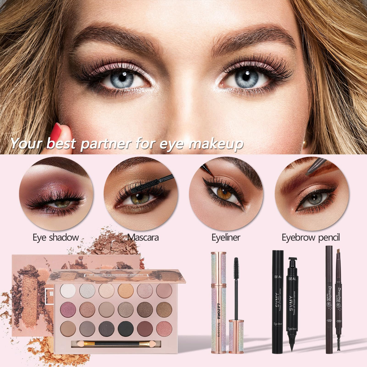 All in One Makeup Kit for Women Multi Purpose Makeup Set - venshun Official Imagery - 6