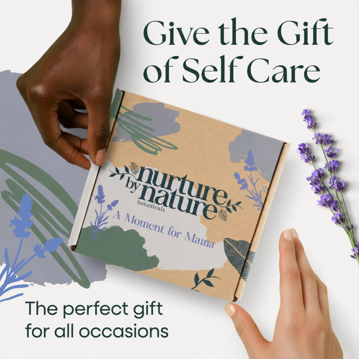 Nurture by Nature New Mom Gift Basket - Nurture by Nature Botanicals Official Imagery - 3