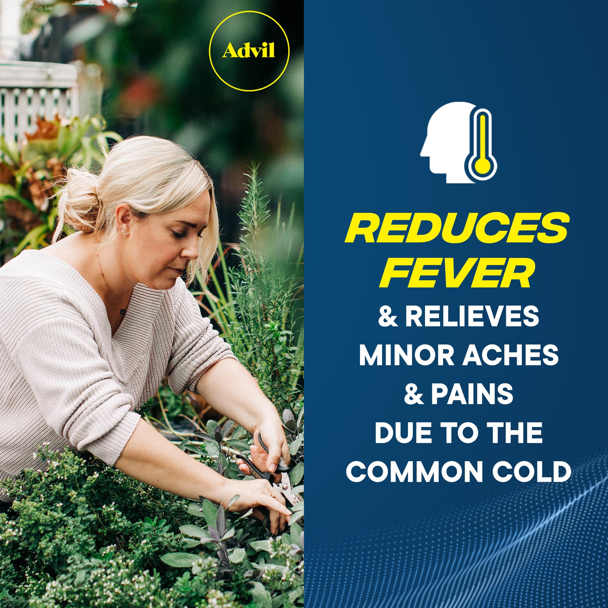 Advil Ibuprofen 200mg Pain Reliever Tablets, 100 Ct