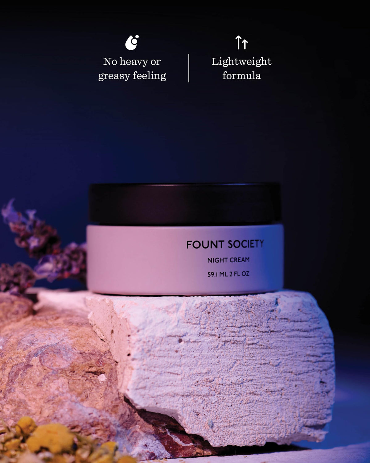 Fount Society Overnight Face Cream with Peptides and - Fount Society Official Imagery - 6