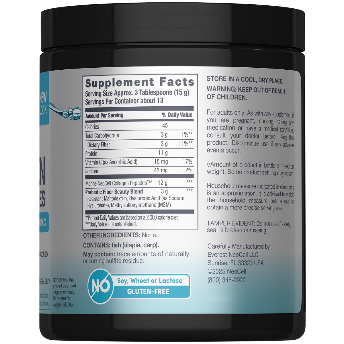 NeoCell Marine Collagen Peptides Powder - NeoCell Official Imagery - 3
