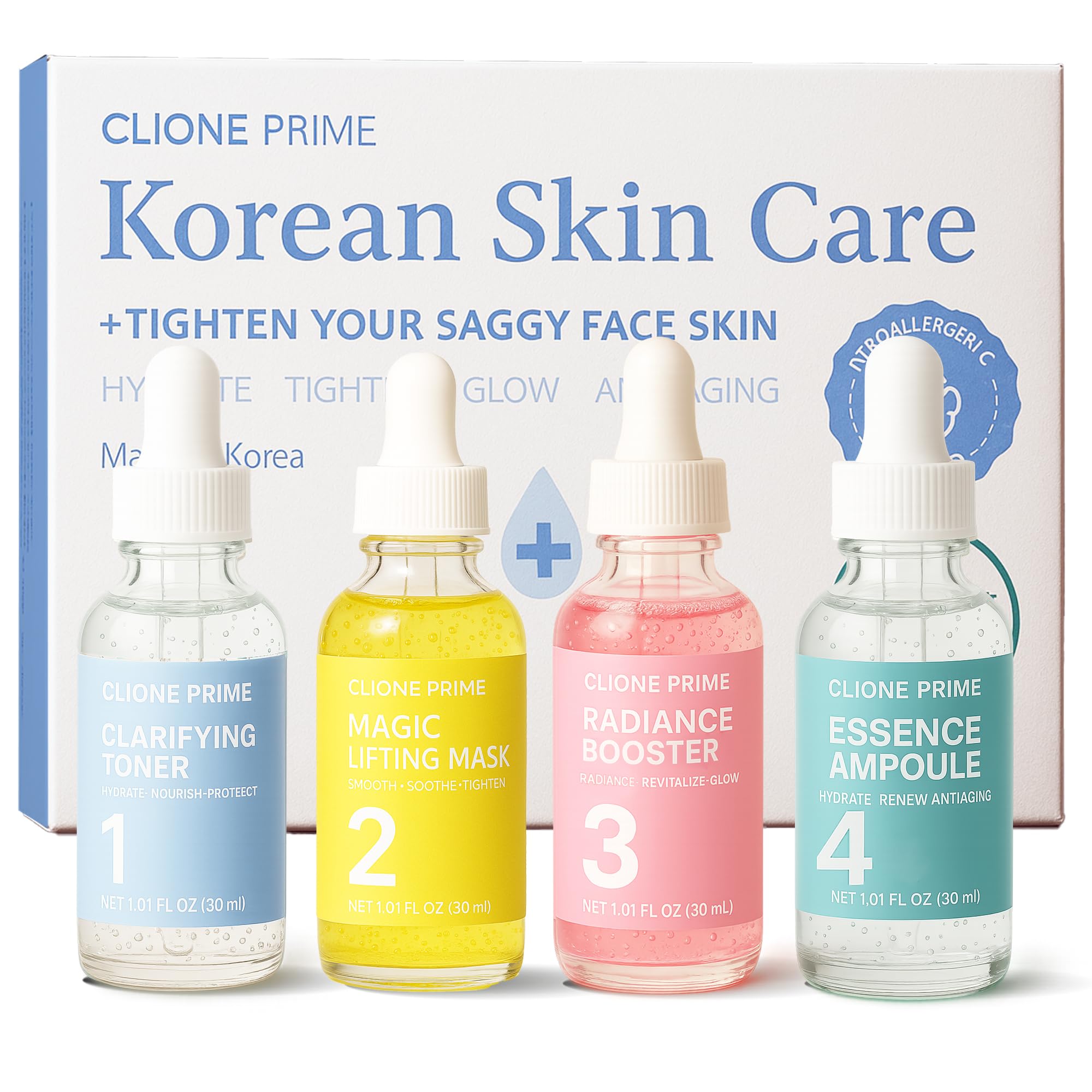 Korean Skin Care Set For Women - CLIONE PRIME