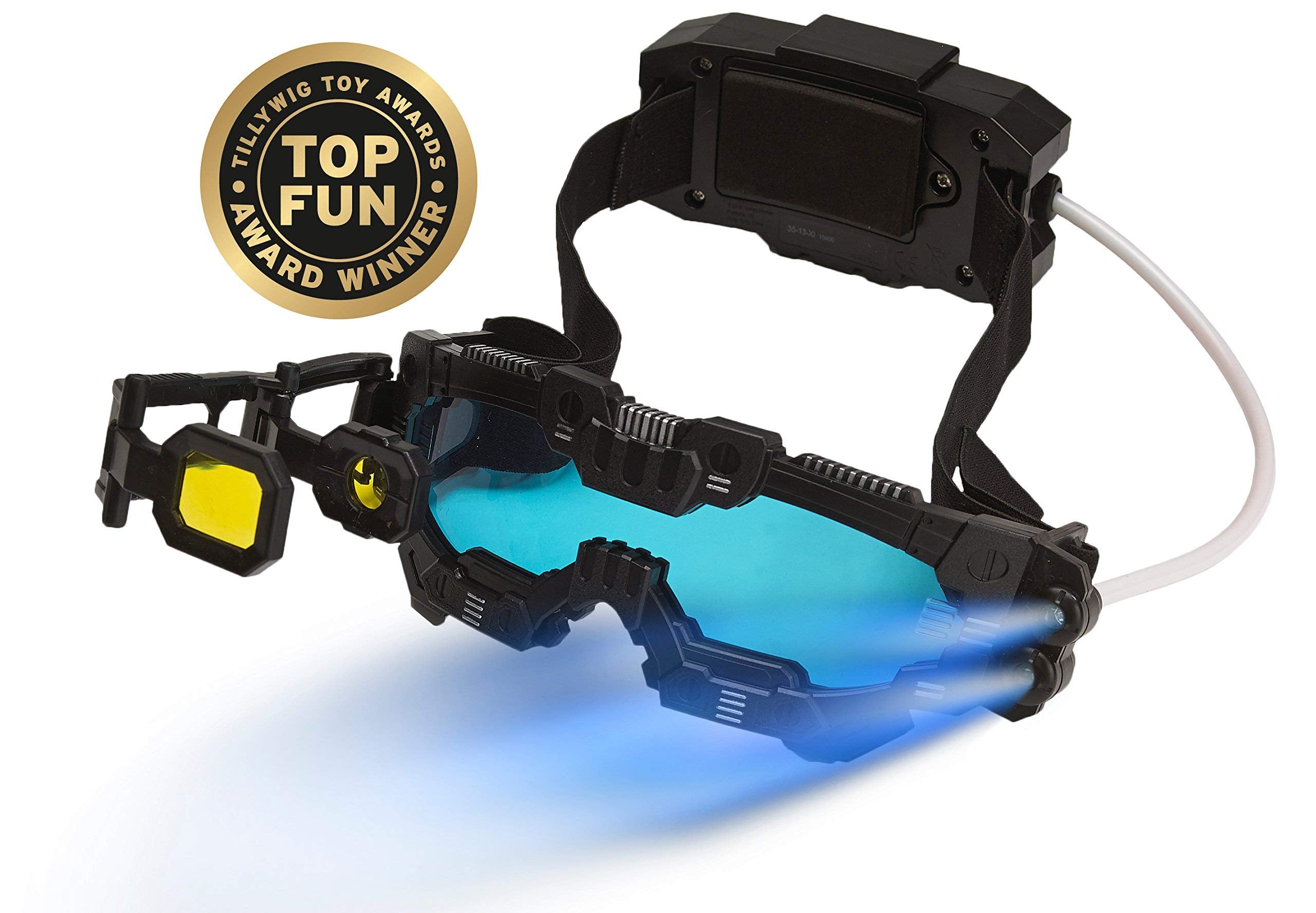 SpyX / Night Mission Goggles - Spy Kids Goggles Toy + LED Light B by SpyX - Angle View 5
