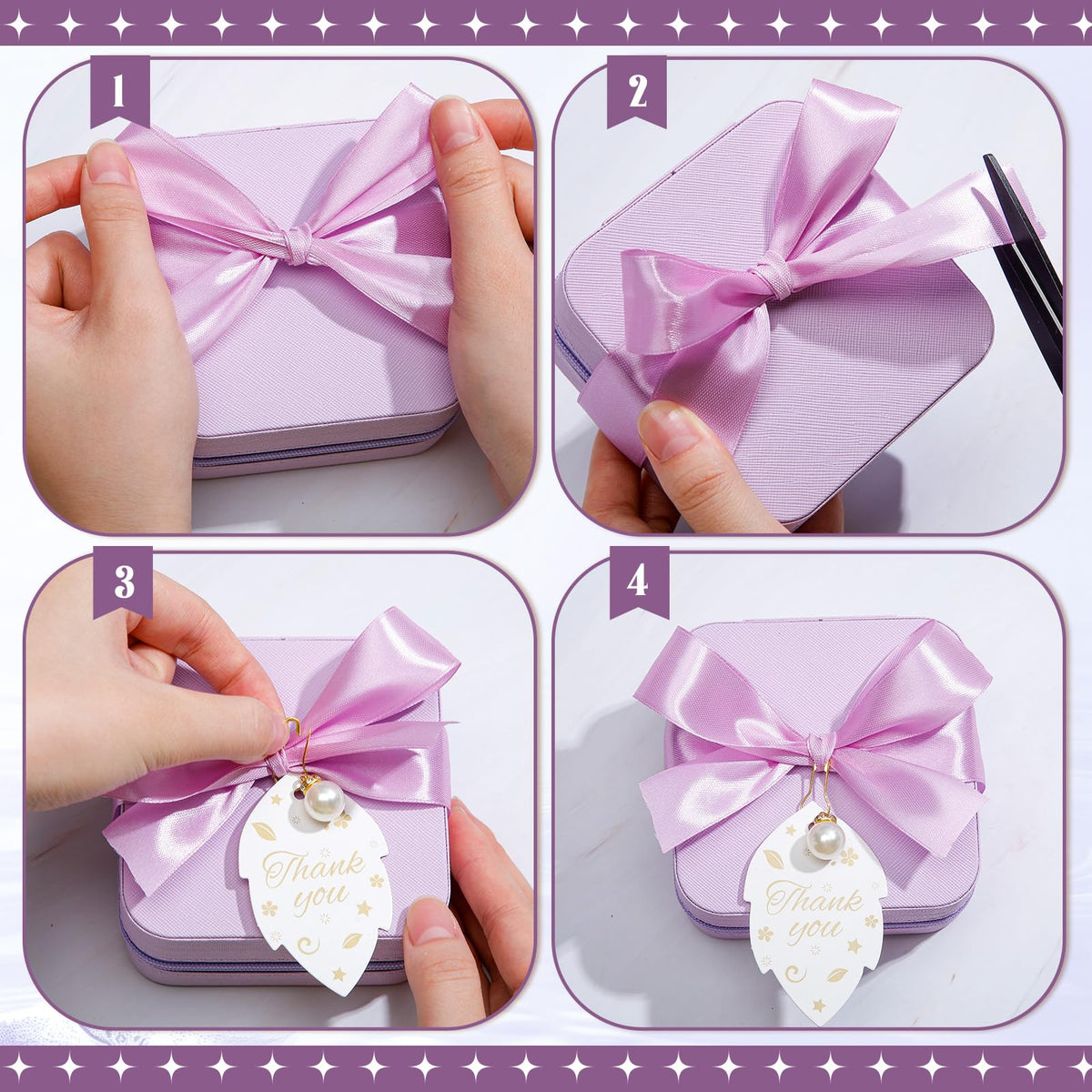 Nosiny Travel Jewelry Case Bulk Mini Bridesmaid Gifts - Nosiny Official Imagery - 6