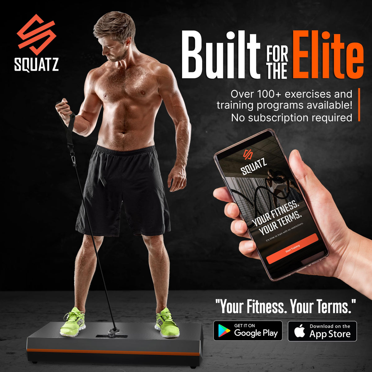 Adjustable Bench for Home Gym - SQUATZ Official Imagery - 8