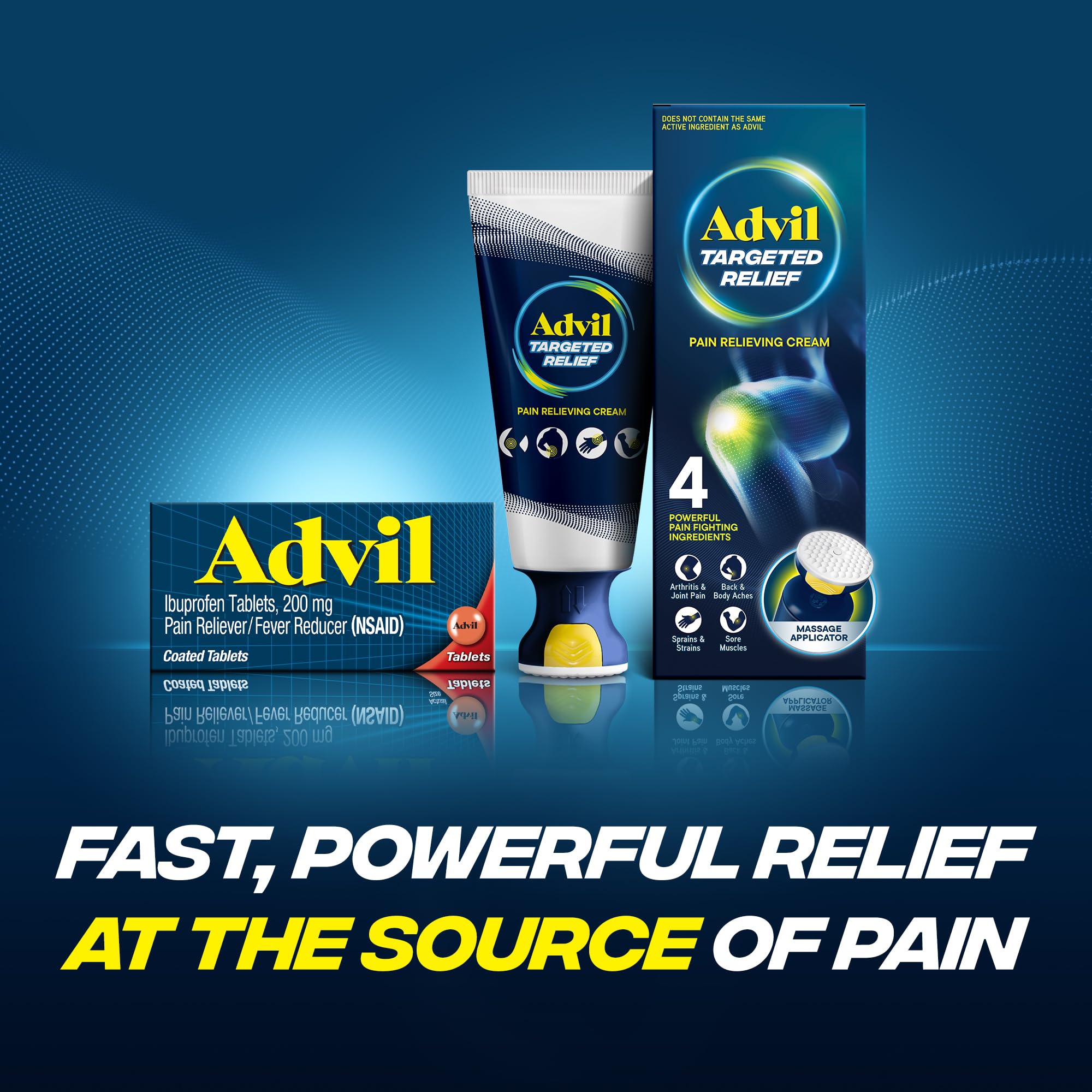 Advil Ibuprofen 200mg Pain Reliever Tablets, 100 Ct