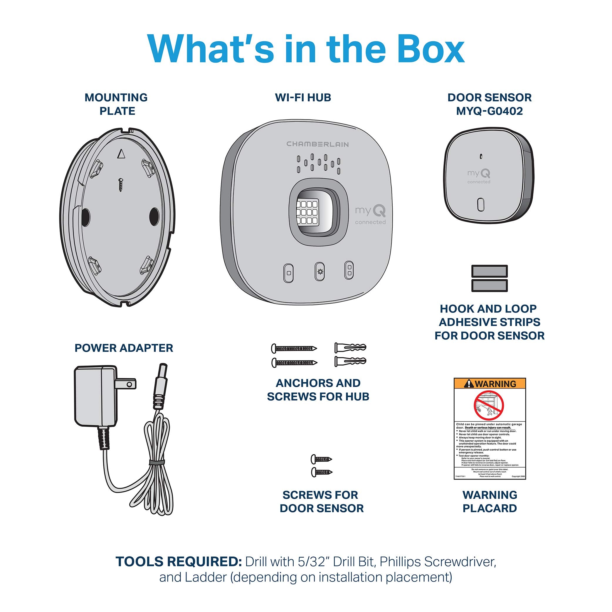 CHAMBERLAIN Smart Garage Control - Wireless Garage Hub and Sensor with Wifi & Bl - CHAMBERLAIN Official Product View 8