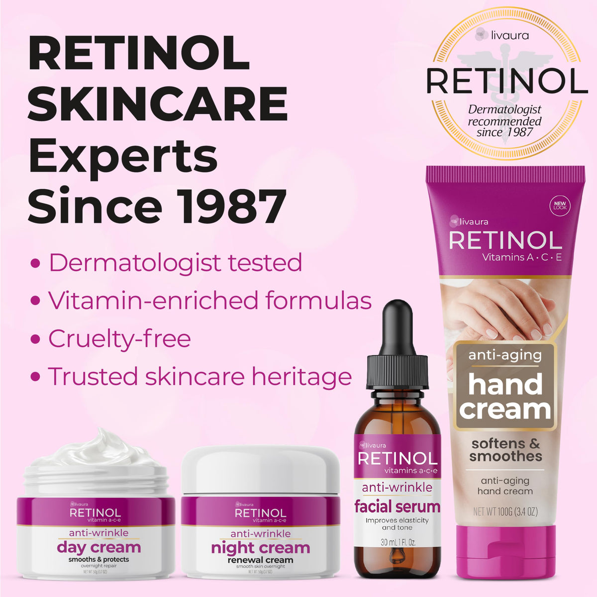 LIVAURA Retinol Day Cream SPF 20 for Women - Retinol Official Imagery - 8