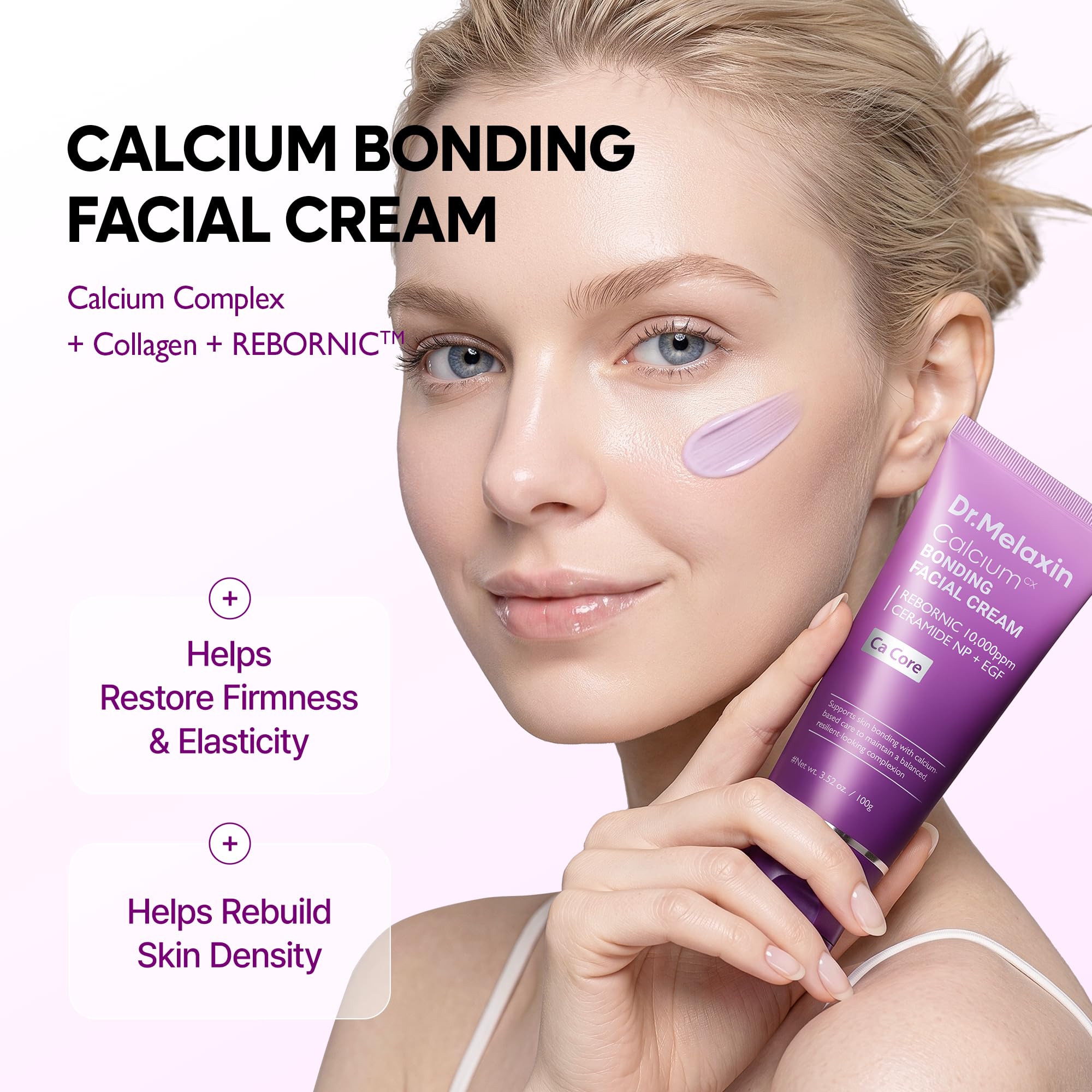 Dr.Melaxin Calcium Bonding Facial Cream, 3.38 fl.oz - Dr.Melaxin