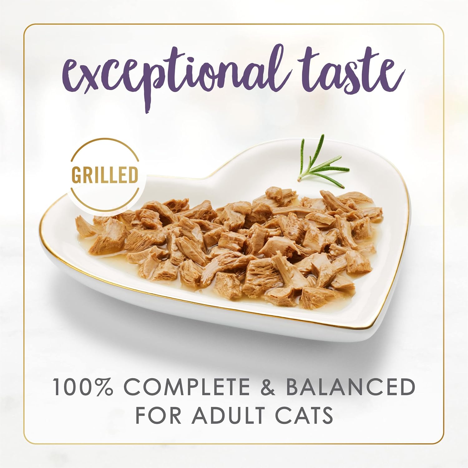 Fancy Feast Grilled Wet Cat Food Beef Feast cans, 3 oz. with savory gravy, pack of 24 for cats.