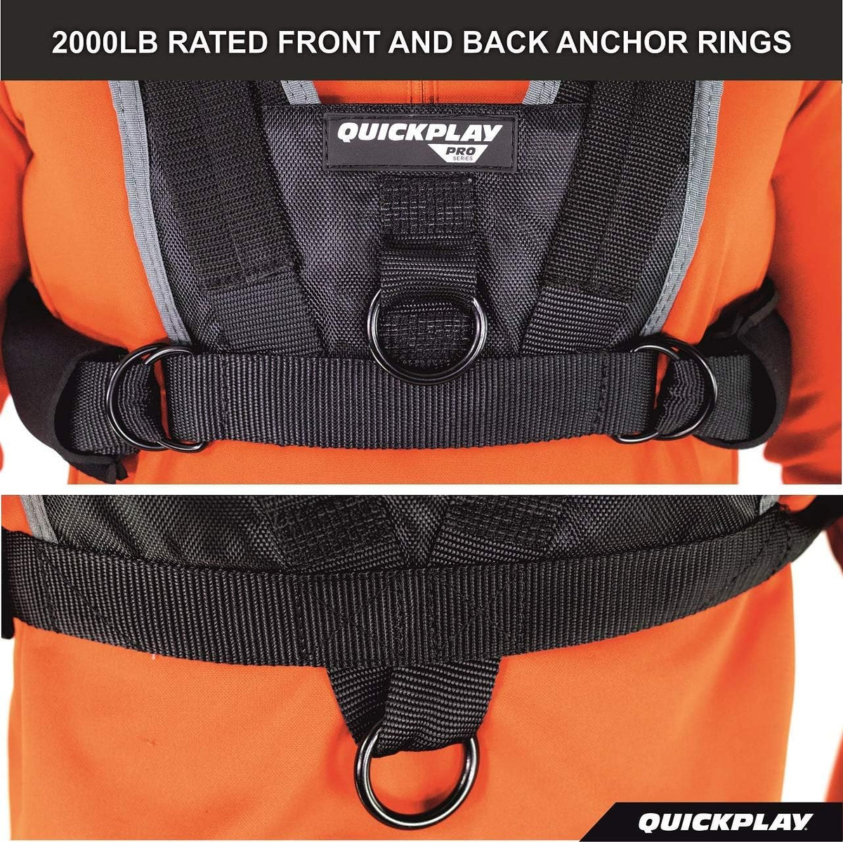 QUICKPLAY PRO Pulling Harness for Sled Resistance Training - QUICKPLAY Official Imagery - 5