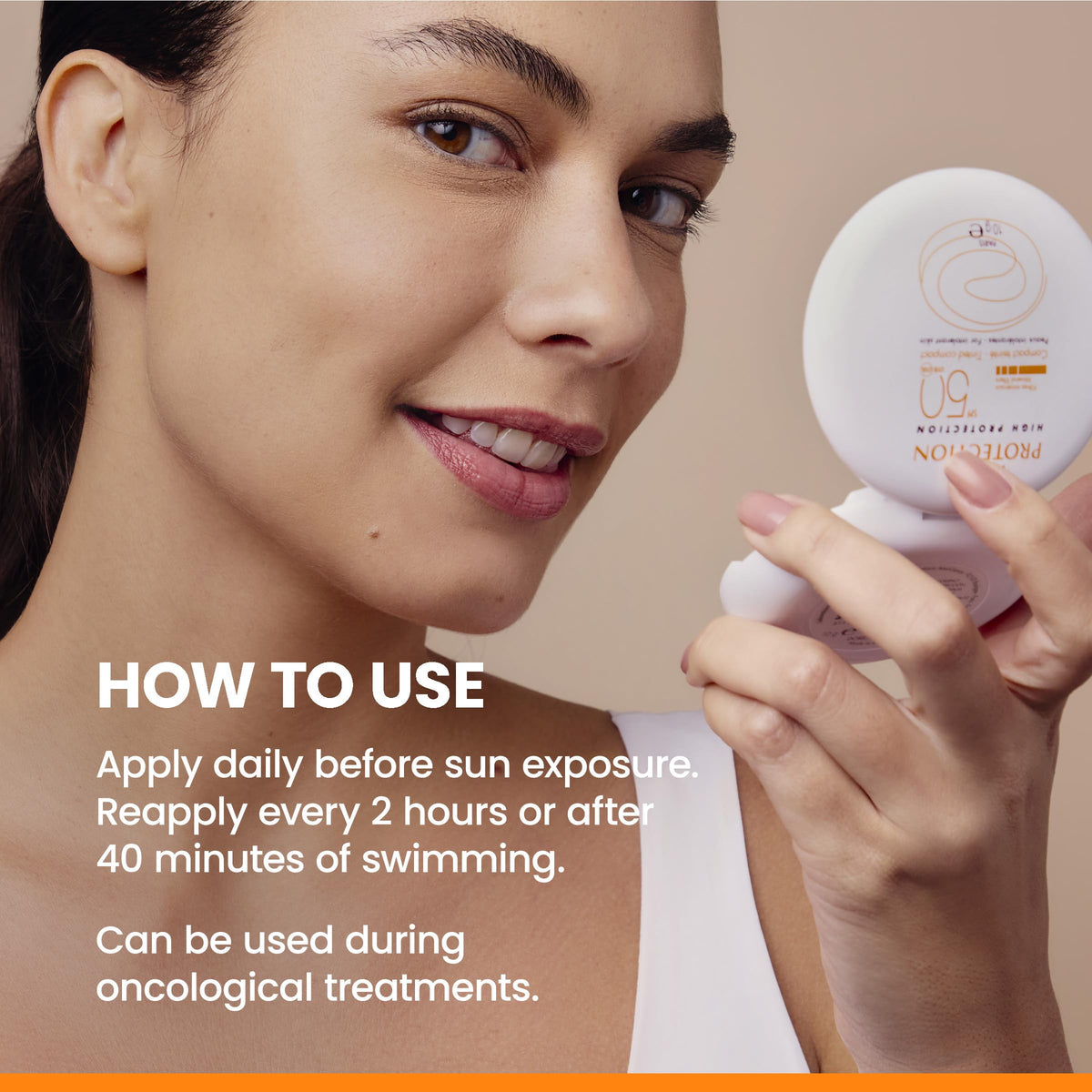 Av ne Beige Mineral Tinted Compact SPF 50 - Eau Thermale Avène Official Imagery - 7