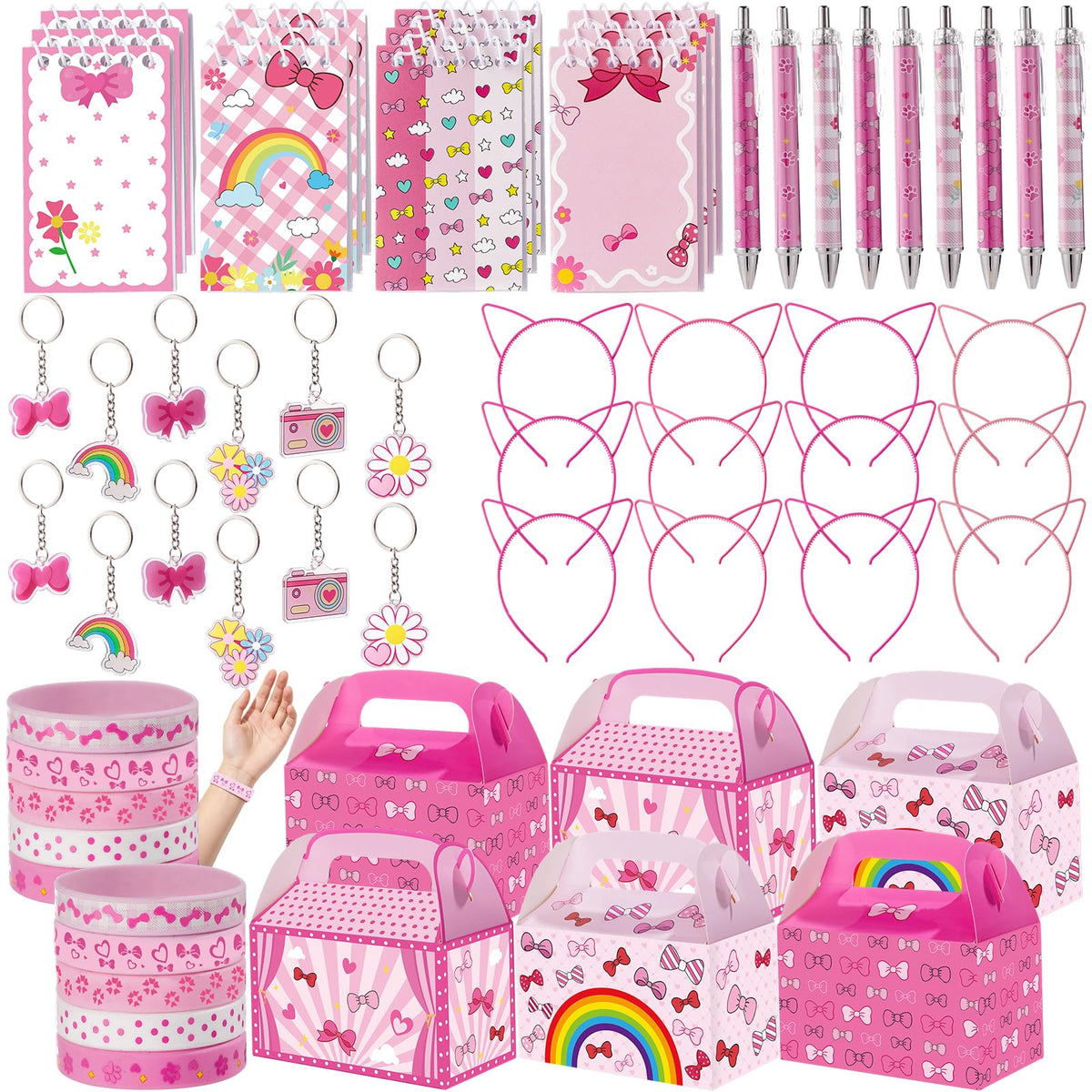 72 Pcs Girl Party Favors Goodie Bag Stuffers Party Supplies - Vanblue Official Imagery - 1