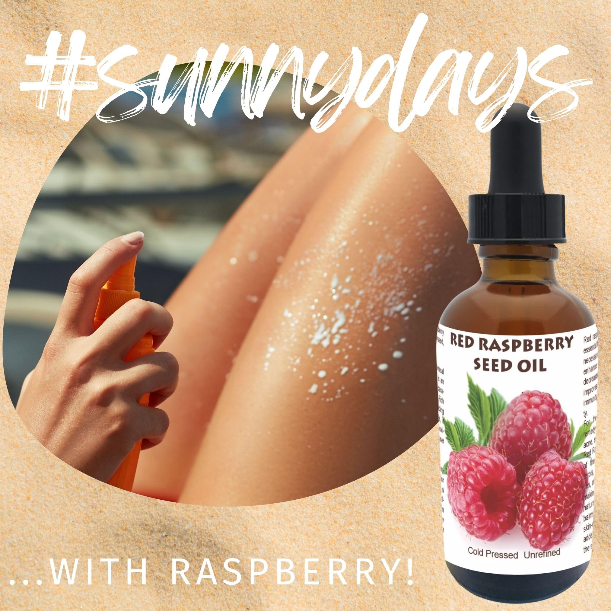 Best Nature's Cosmetics Best Nature's Red Raspberry Seed Oil – 100% Pure, - Best Nature's Cosmetics Official Product View 9
