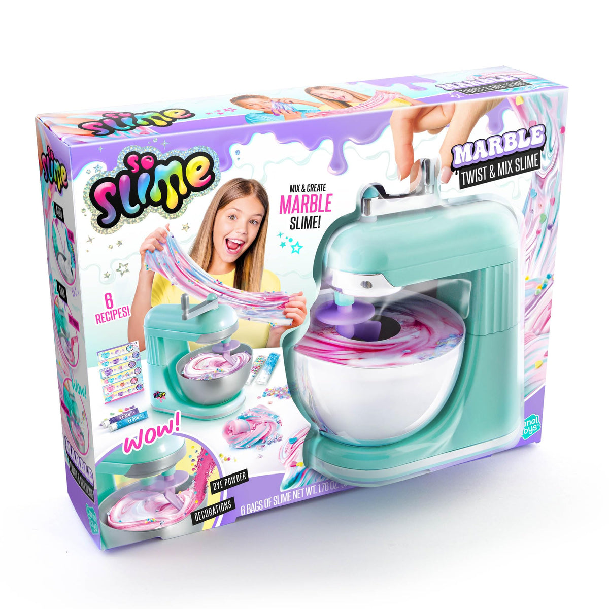 Canal Toys So Slime Marble Twist N Slime Mixer White - Canal Toys Official Imagery - 5