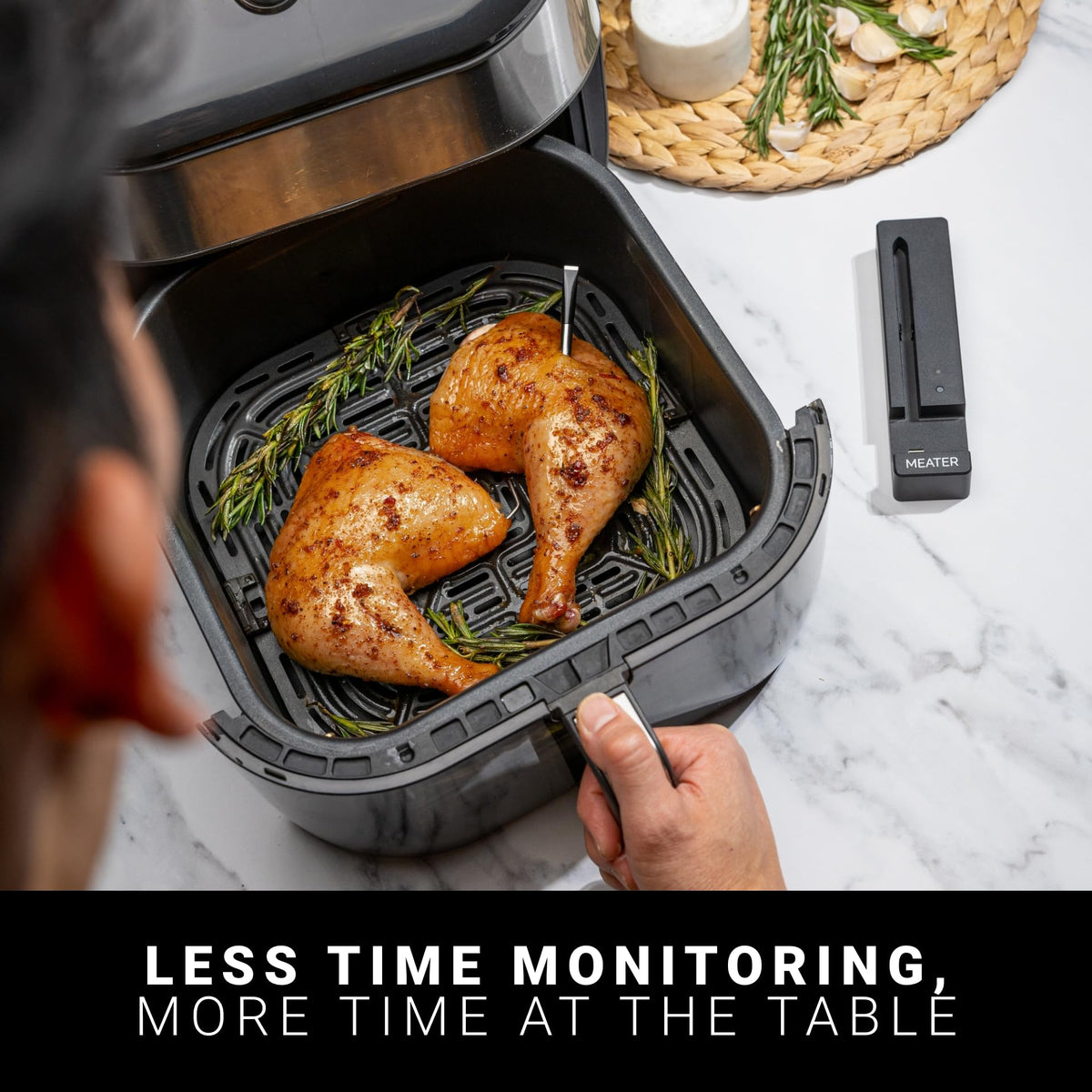 MEATER SE Wireless Smart Meat Thermometer Black Bluetooth - Premium Selection Official Imagery - 6