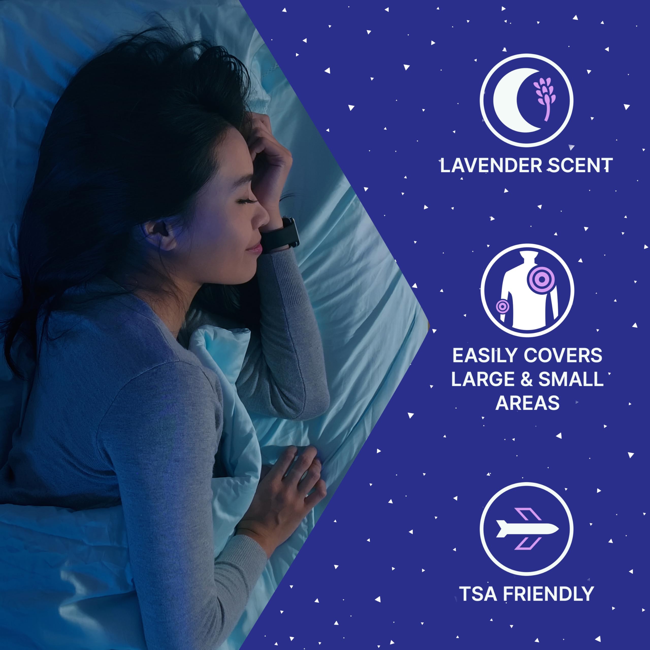 Biofreeze Overnight Pain Relief Gel, Lavender-Scented Menthol Gel, 3 FL OZ
