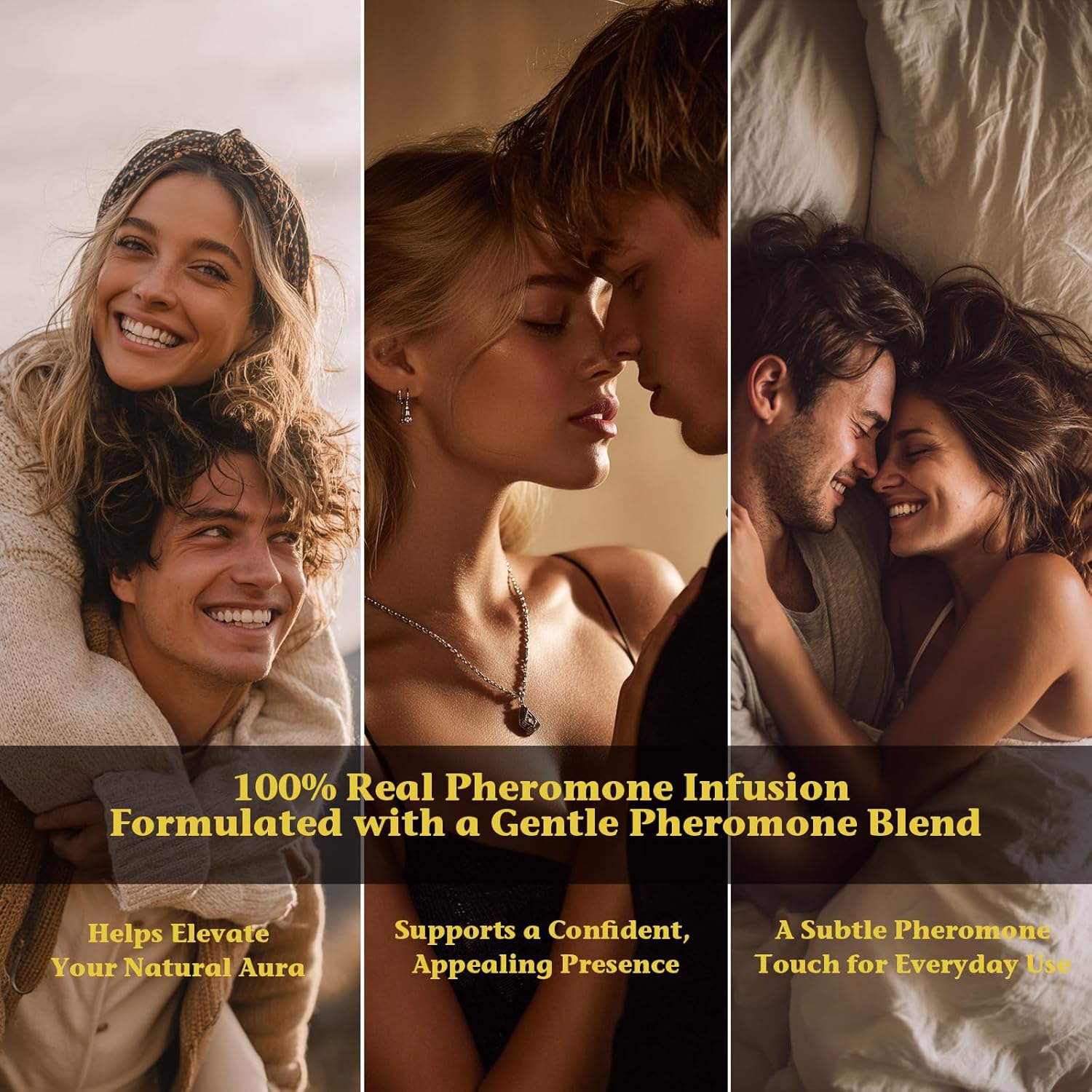 PUREU Pheromone Perfume for Women, long-lasting perfume oil with alluring scent and pheromones for enhanced attraction.