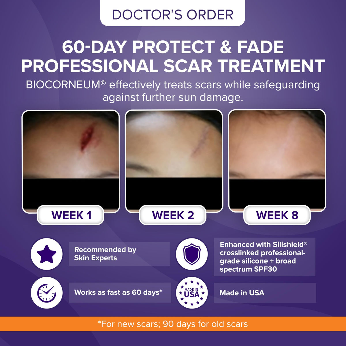 Biocorneum Silicone Scar Gel with Silishield SPF 30 Scar - BIOCORNEUM Official Imagery - 3