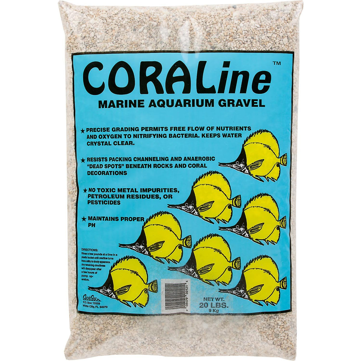 CaribSea Coraline Aquarium Gravel 20 lbs - Carib Sea Official Imagery - 1