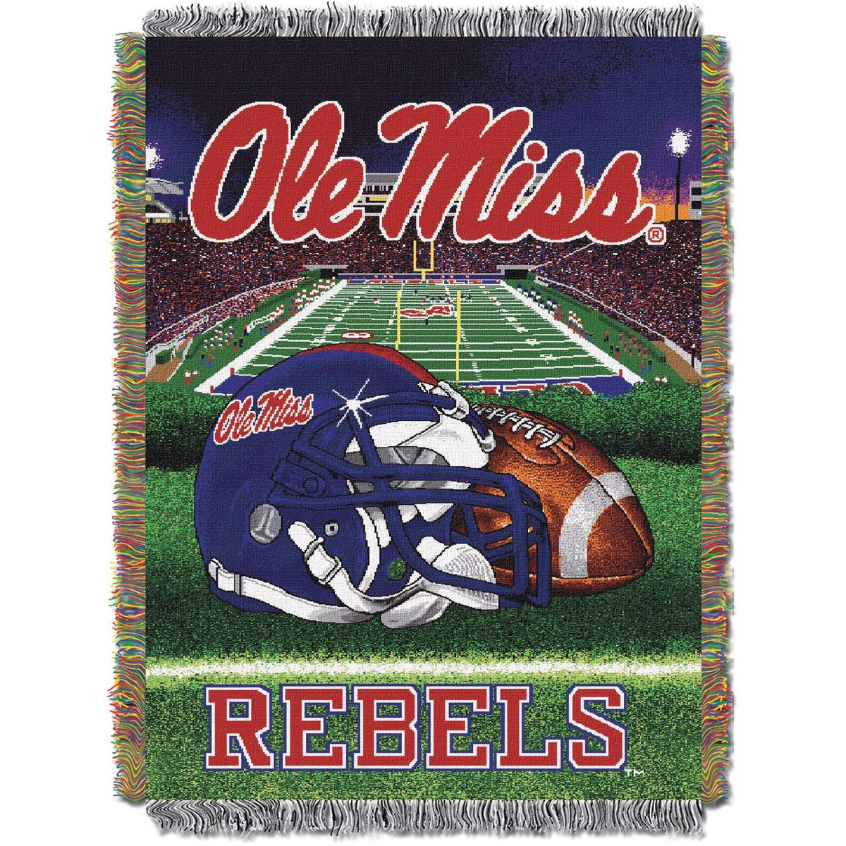 Officially Licensed NCAA Home Field Advantage Woven Tapestry - Northwest Official Imagery - 6