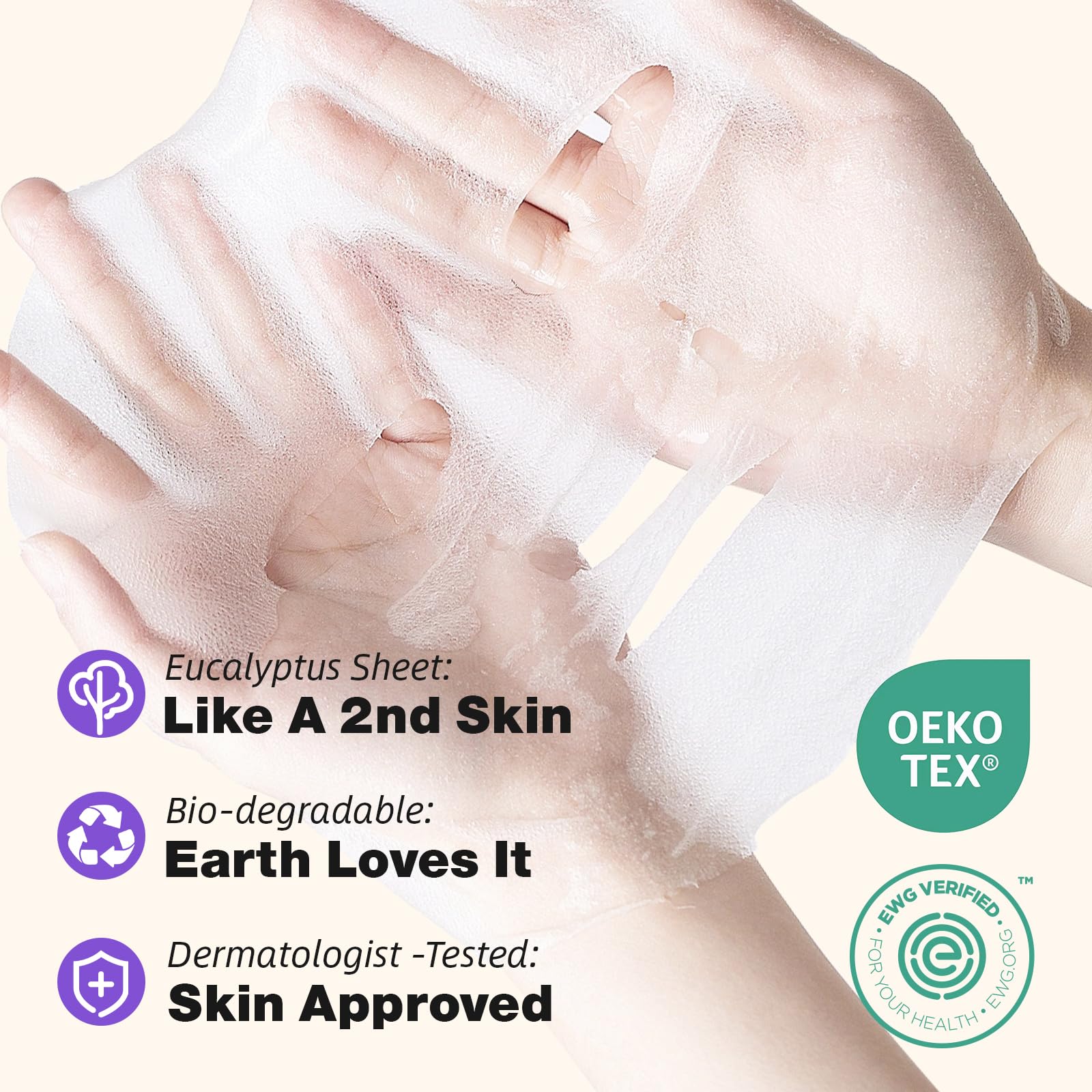 ZealSea EWG Face Mask Skincare Set, Spa Sleepover Party Gifts - ZealSea