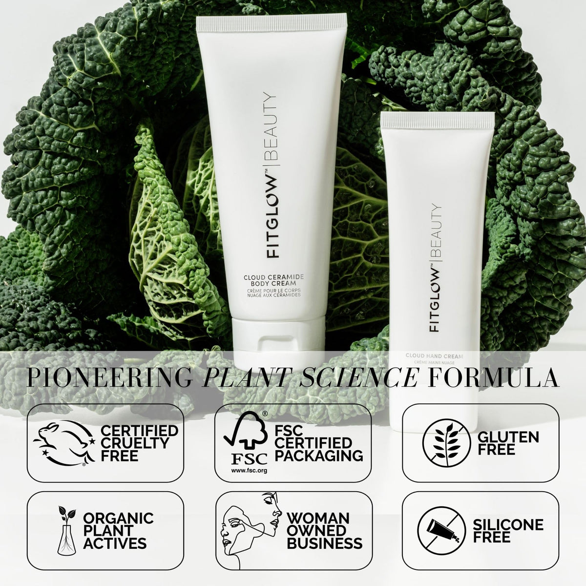 Fitglow Beauty Cloud Ceramide Body Cream 200ml 6 8oz - FITGLOW Official Imagery - 6