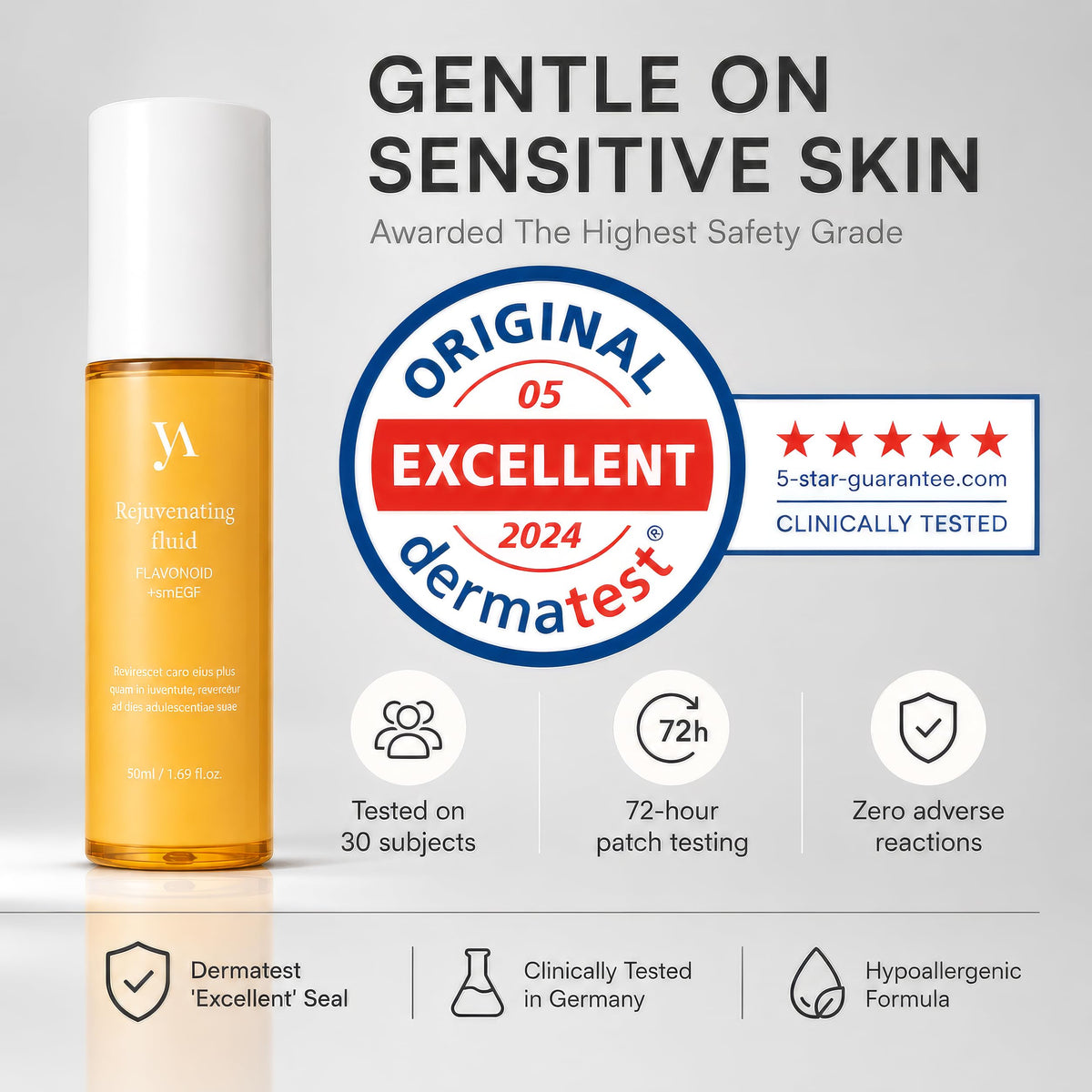 Rejuvenating Fluid Essence Hydrating Korean Essence with - Yashuv Official Imagery - 3