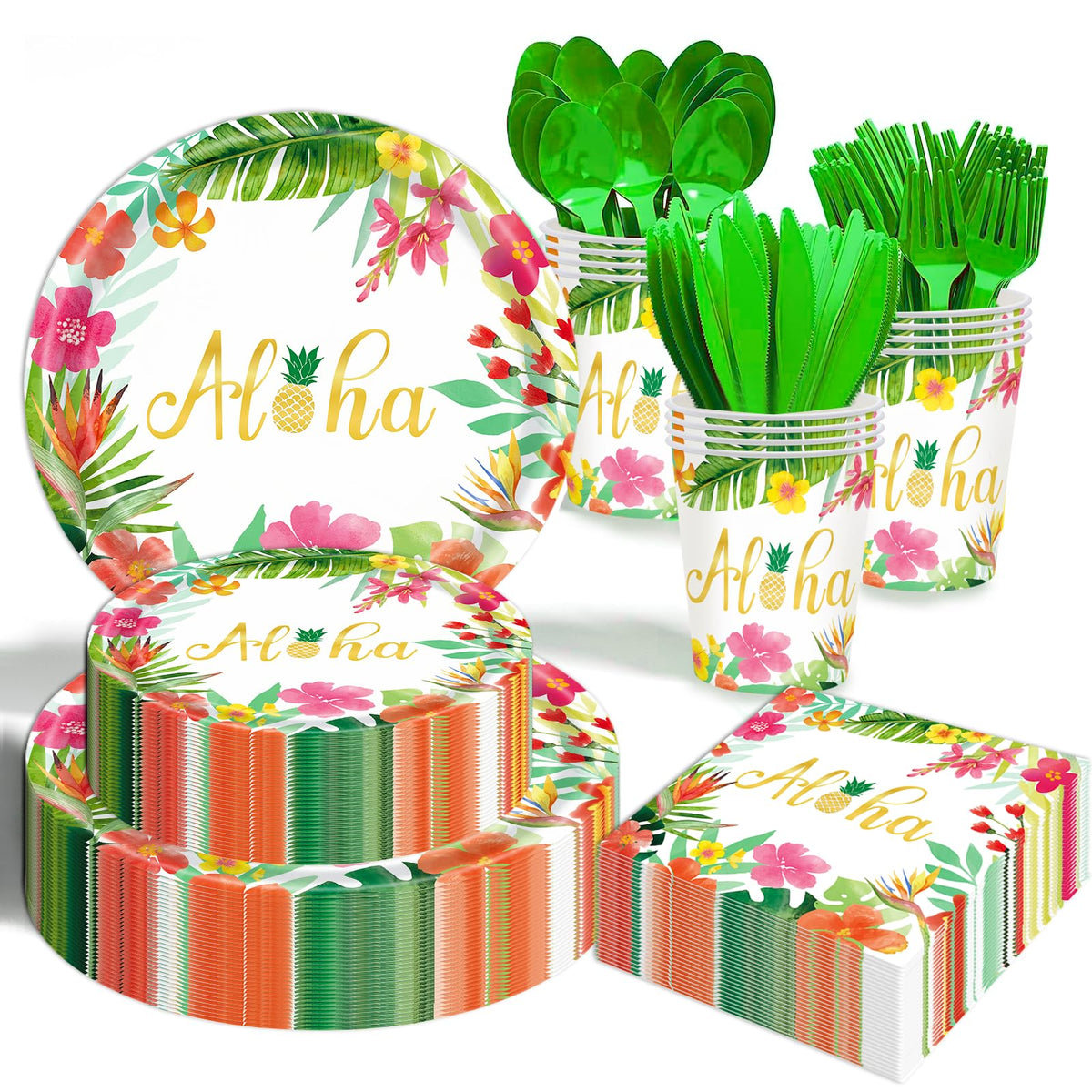 Hawaiian Luau Party Decorations Supplies - OUNIY Official Imagery - 7