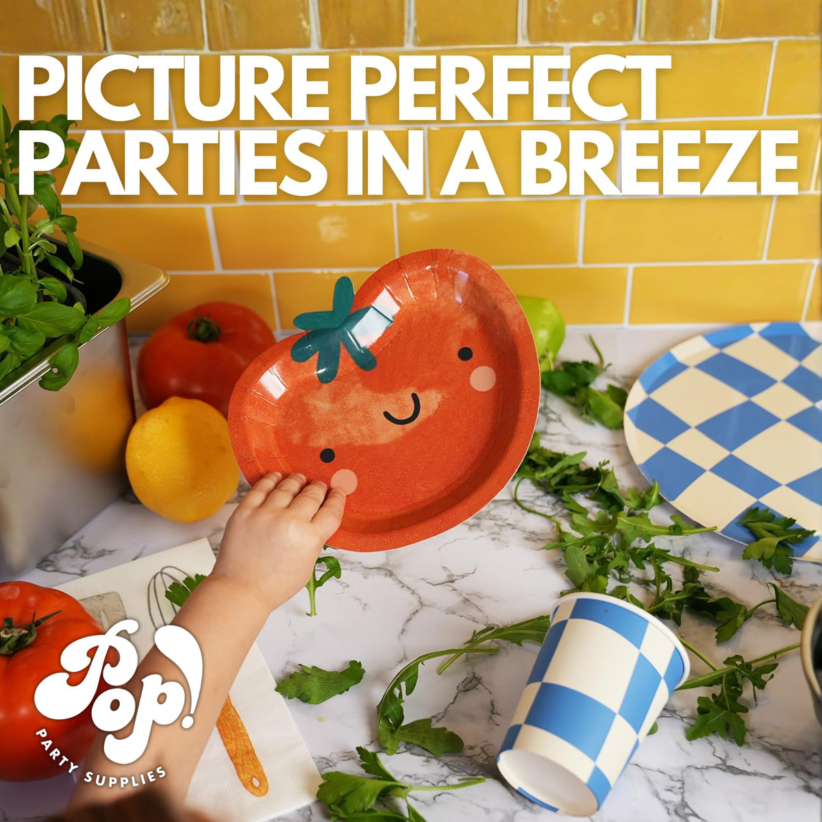 Little Chef Birthday Party Supplies Pack - Pop Party Supplies Official Imagery - 6