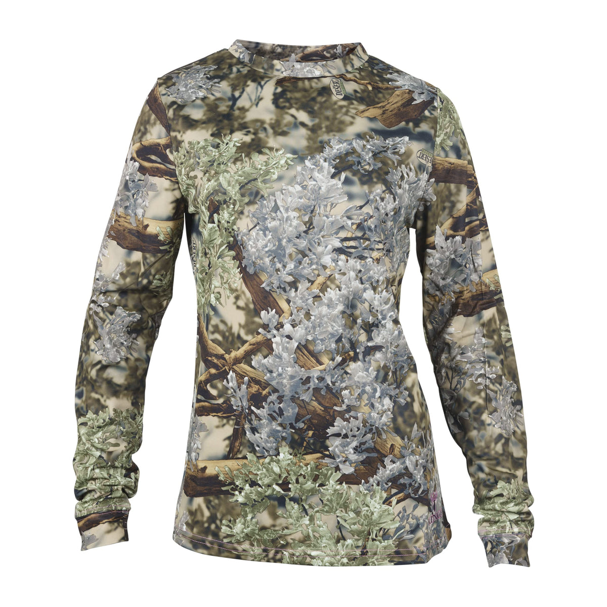 King s Camo Ladies Hunter Series Long Sleeve Camo Tee - King's Camo Official Imagery - 1