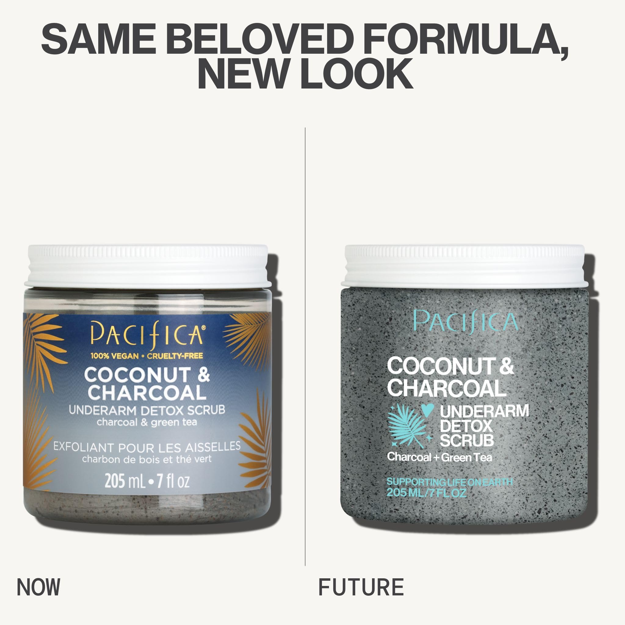 Pacifica Underarm Body Scrub - Armpit Detox Coconut & Charcoal Deodor - Pacifica Official Product View 4