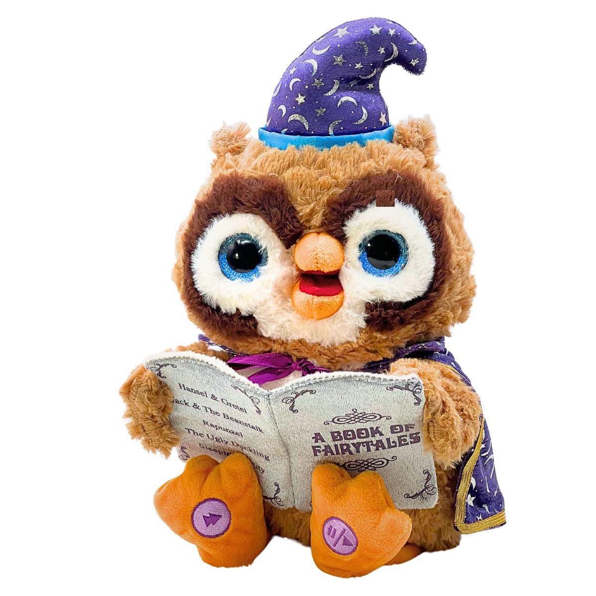 Cuddle Barn Octavius Animated Plush Owl Talks Tells 5 Fairy - Cuddle Barn Official Imagery - 2