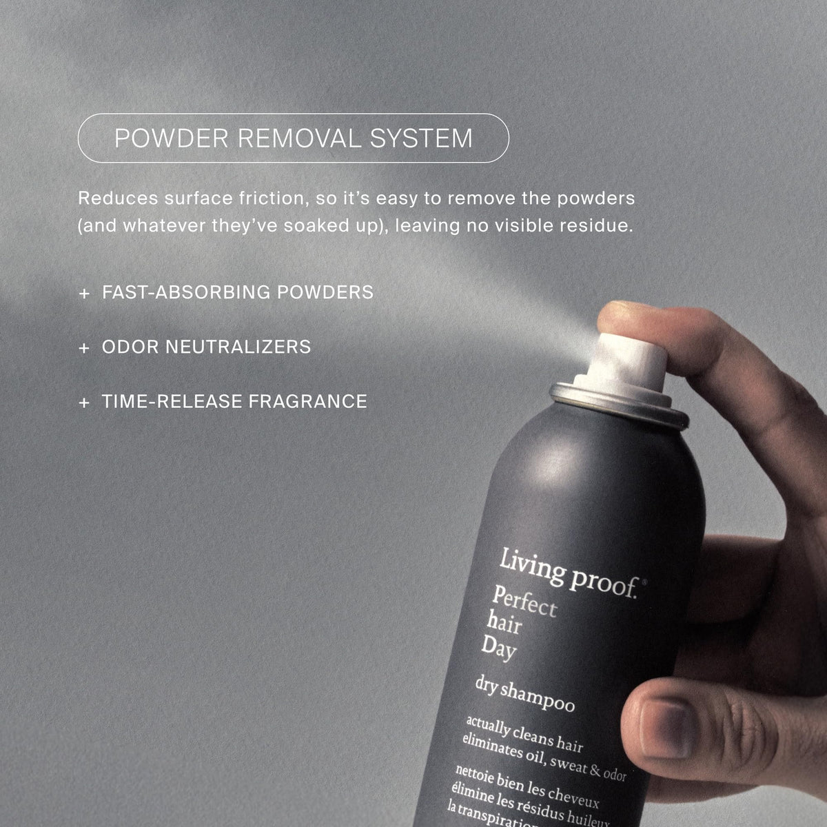 Living Proof Perfect Hair Day Dry Shampoo Absorbs Oil Sweat - Premium Selection Official Imagery - 7