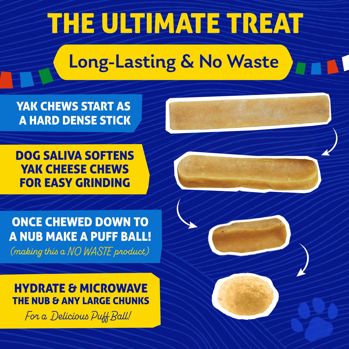 Himalayan Dog Chew The Original Yak Cheese Dog Chews 3 Large - Himalayan Dog Chew Official Imagery - 8