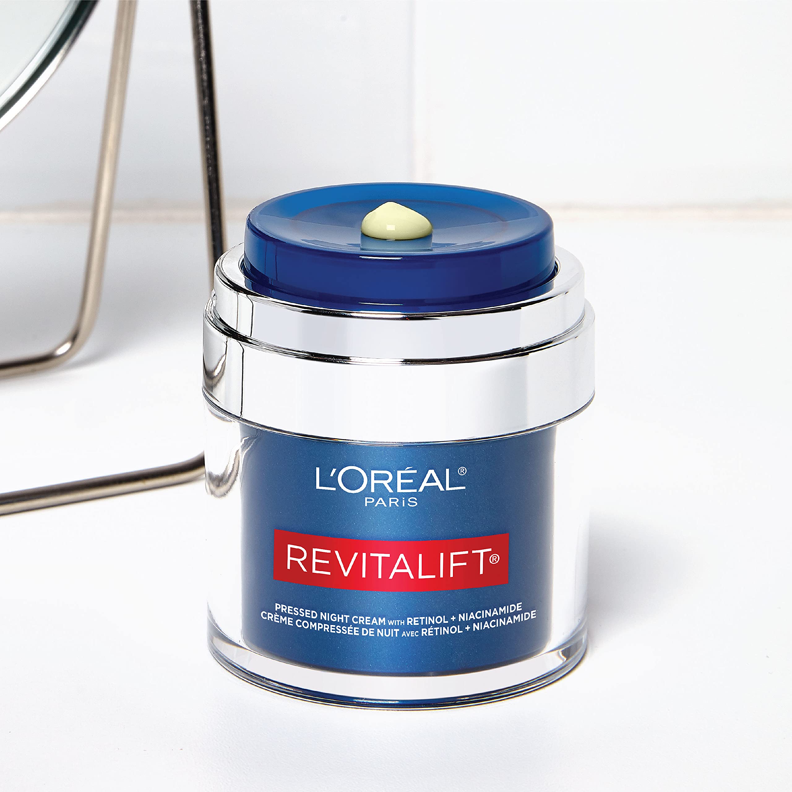 L'Oreal Paris Revitalift Pressed Night Cream, Retinol + - 4.5               4.5 out of 5 stars