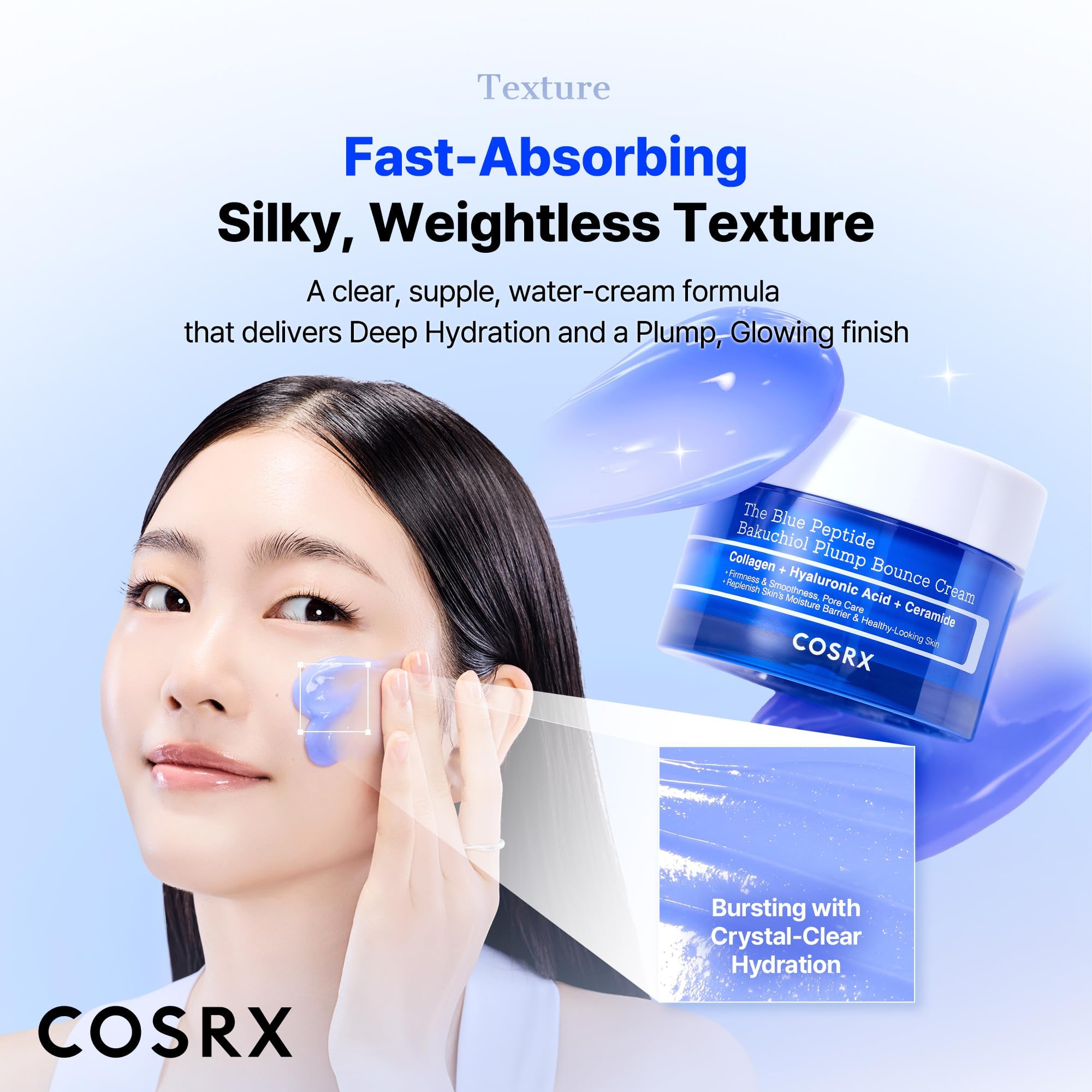 COSRX The Blue Copper Peptide Bakuchiol Cream, Korean Anti - Aging & 1 - COSRX Official Product View 4