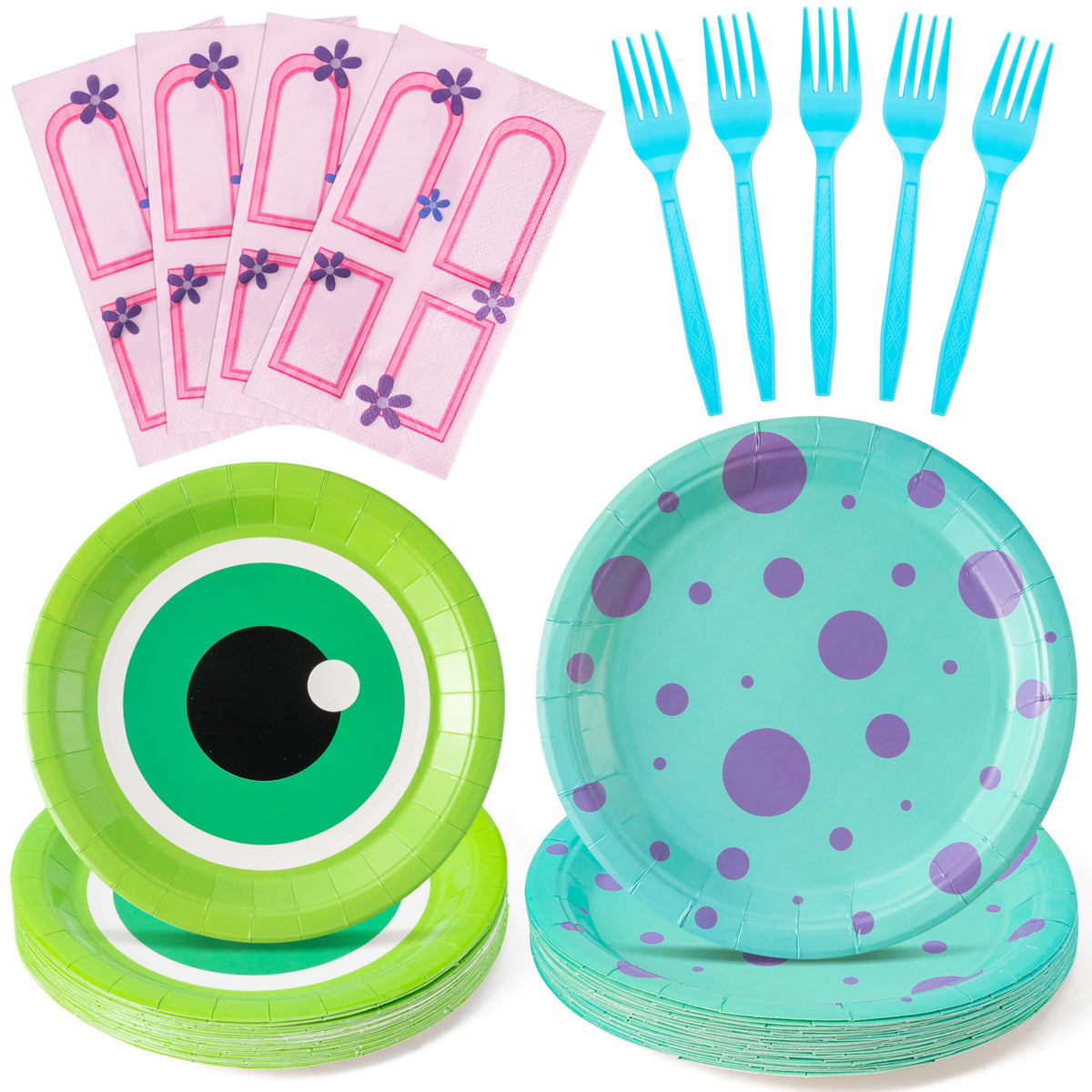 Monster Birthday Party Supplies - Andi Cppss Official Imagery - 1