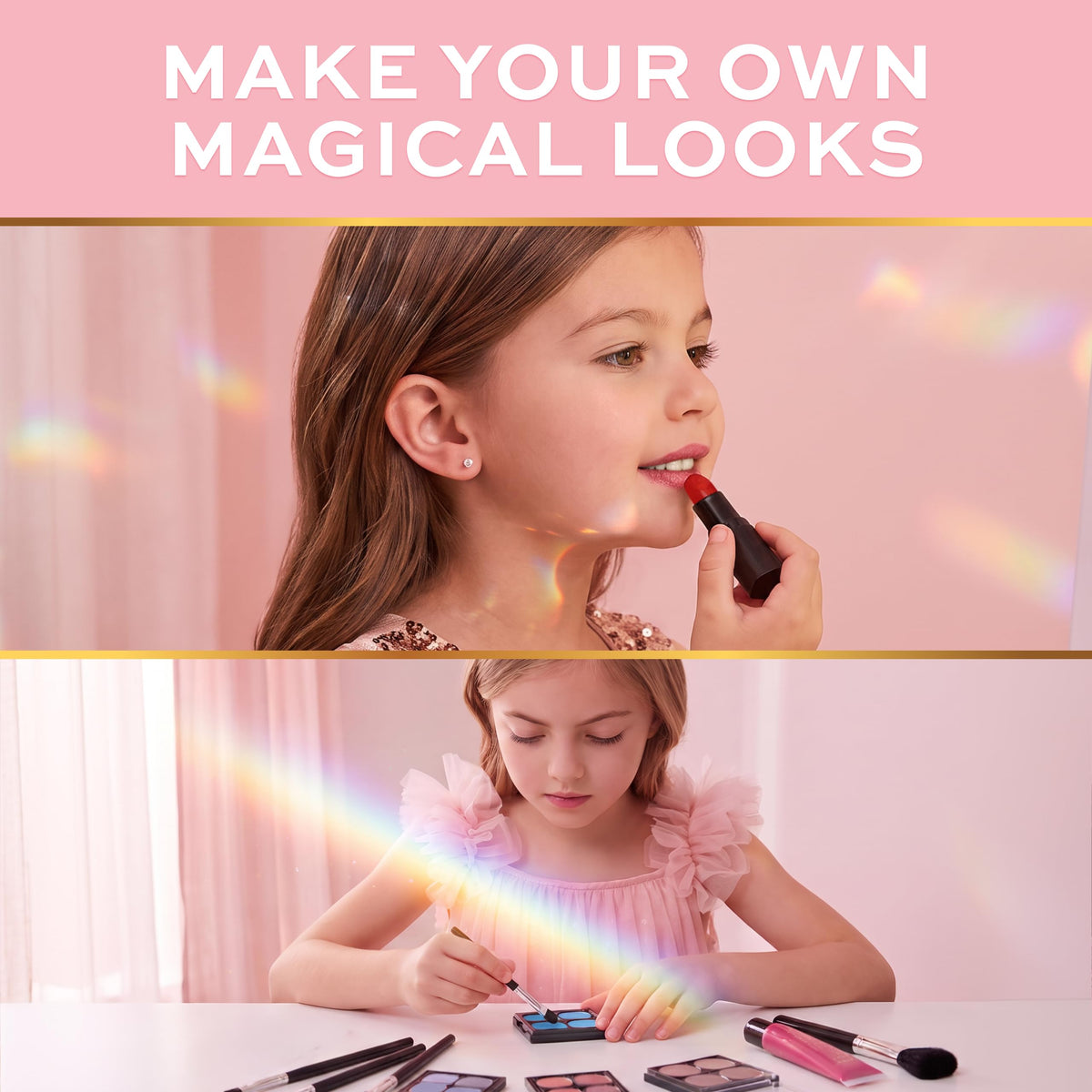 FAO Schwarz Ultimate Makeup Kit 25 Piece Kids Cosmetic Set - FAO Schwarz Official Imagery - 8