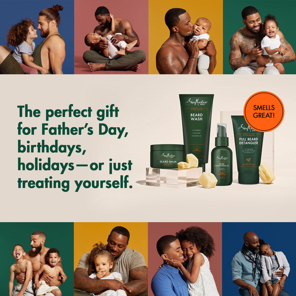 SheaMoisture Beard Kit Gifts for Men - Shea Moisture Official Imagery - 7