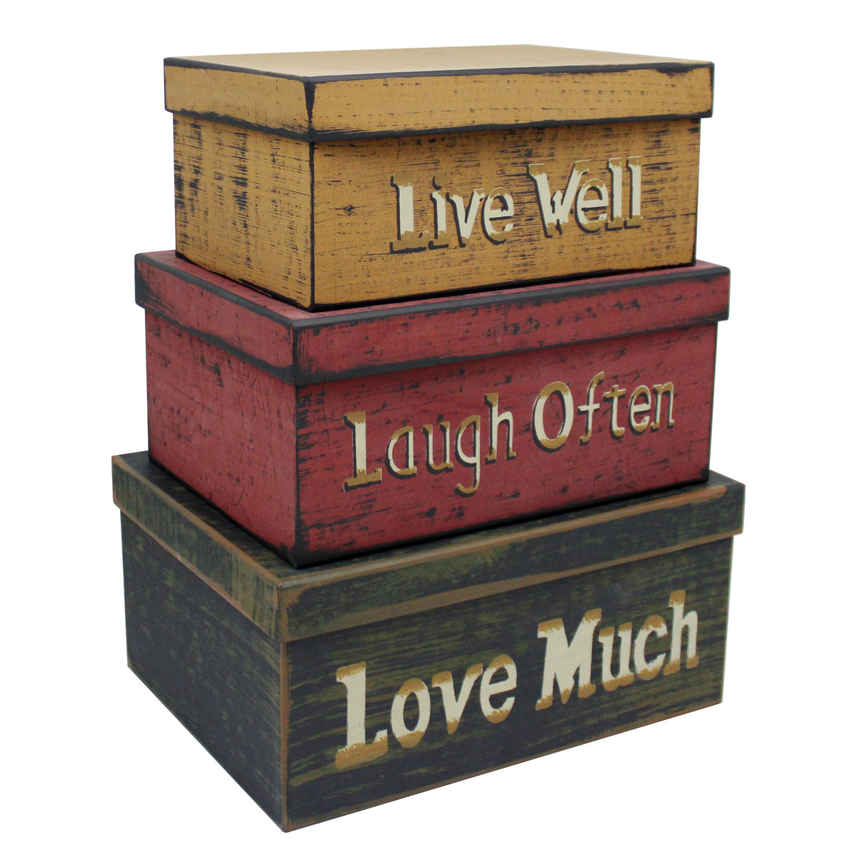 Primitive Vintage Rectangular Photos Memories Keepsakes - CVHOMEDECO. Official Imagery - 8