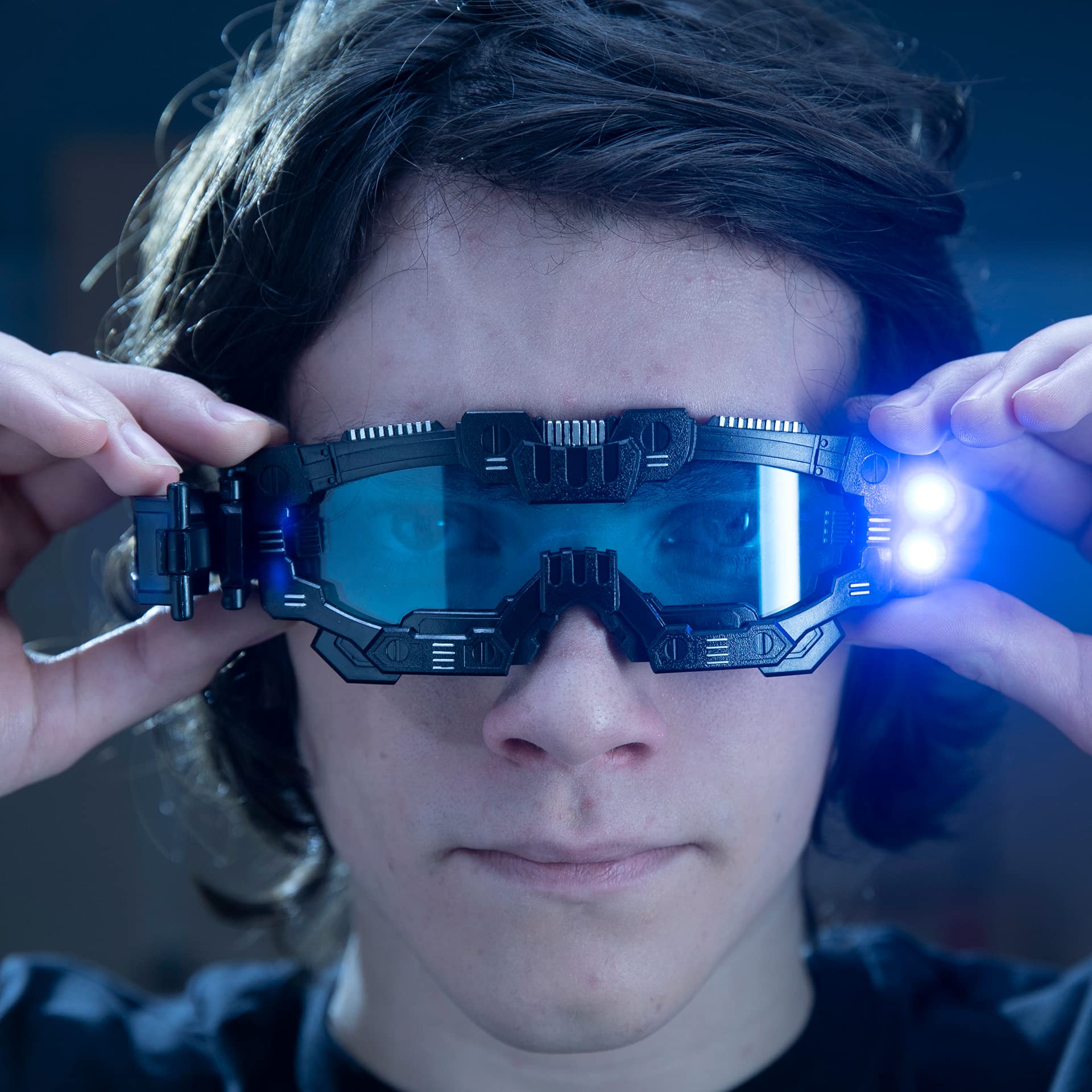 SpyX / Night Mission Goggles - Spy Kids Goggles Toy + LED Light B - SpyX Official Product View 2
