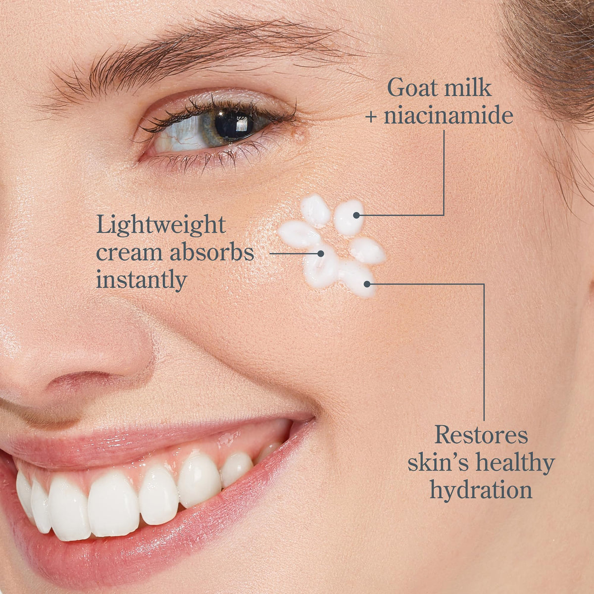Beekman 1802 Bloom Cream Goat Milk Face Moisturizer 1 69 fl - Beekman 1802 Official Imagery - 4