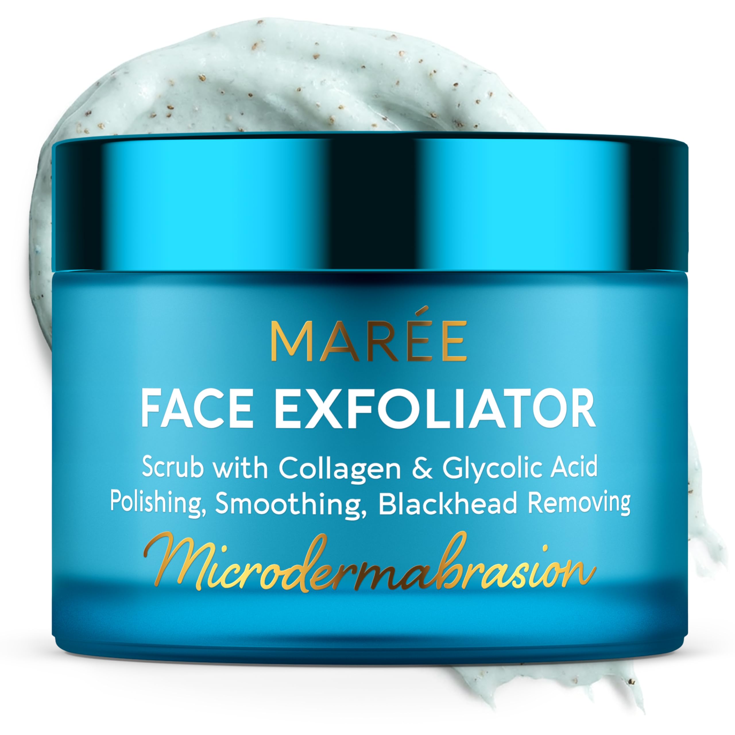 MAREE Face Exfoliator – Microdermabrasion Facial Scrub & - Product Imagery