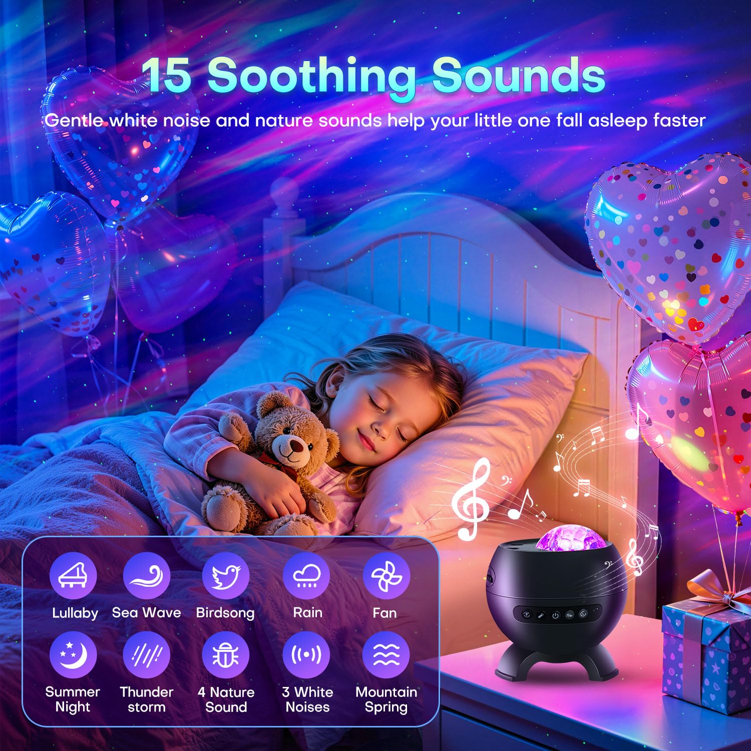 Staryou LED Light Gifts Home Decor Light Projector with 375 Effec by Staryou - Angle View 4