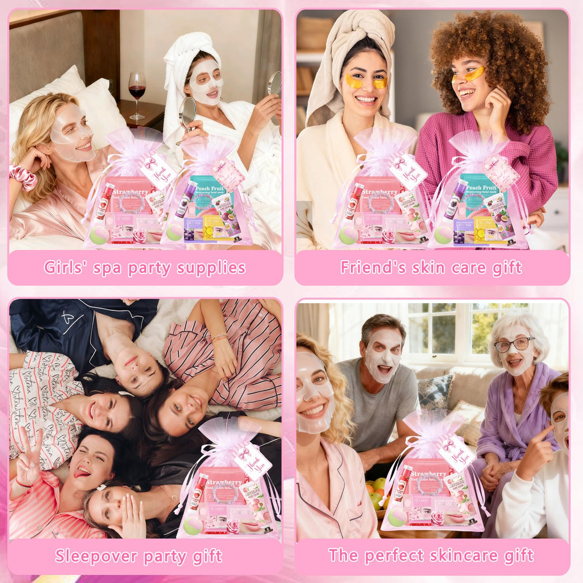 132 PCS Spa Party Supplies for Girls Spa Party Favors - SSGP Official Imagery - 6