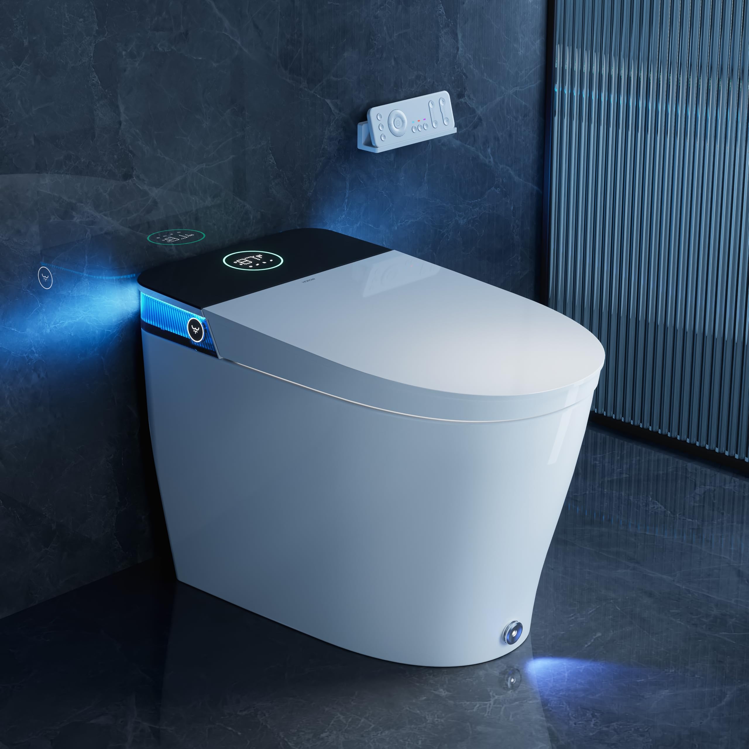 HOROW T38 Smart Toilet with Bidet, Auto Open/Close Lid, Deodoriza - HOROW Official Product View 1