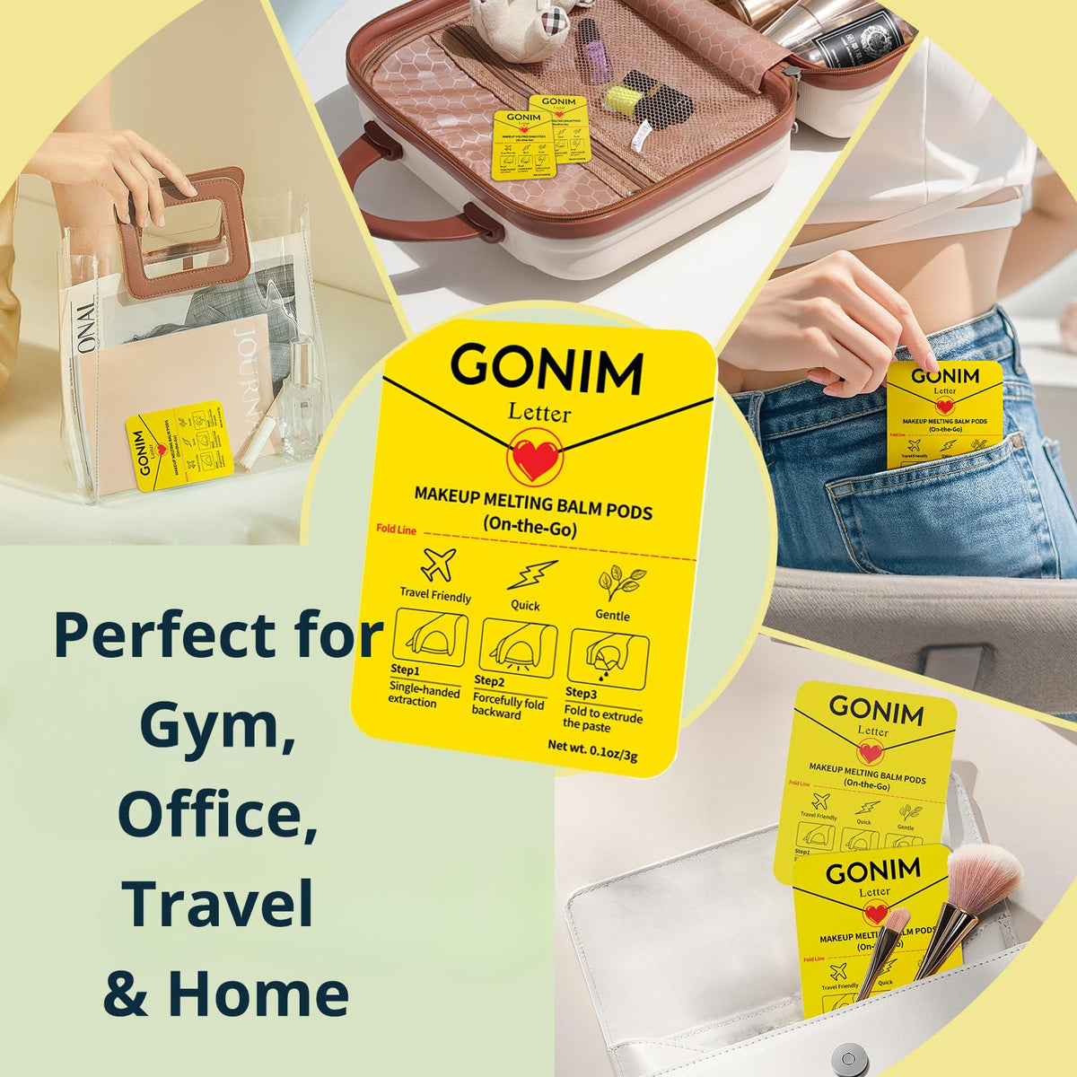 GONIM Cleansing Balm Makeup Remover Hydrating Facial - GONIM Official Imagery - 7