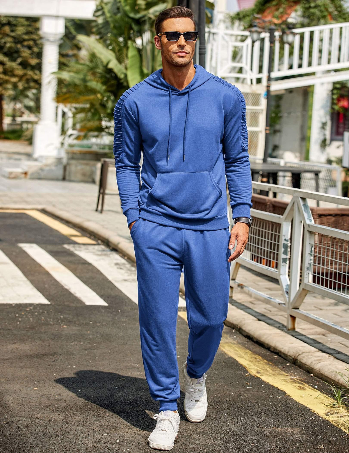 COOFANDY Men s Tracksuit 2 Piece Hoodie Sweatsuit Sets - COOFANDY Official Imagery - 3