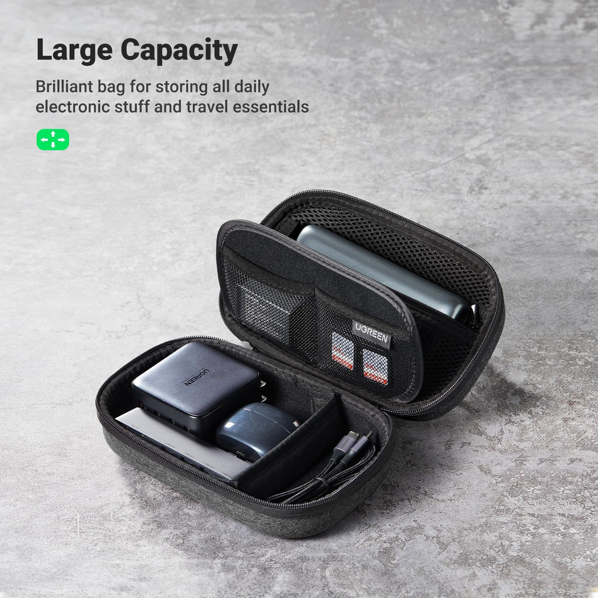 UGREEN Electronic Organizer Travel Case Pouch Bag - UGREEN Official Imagery - 5